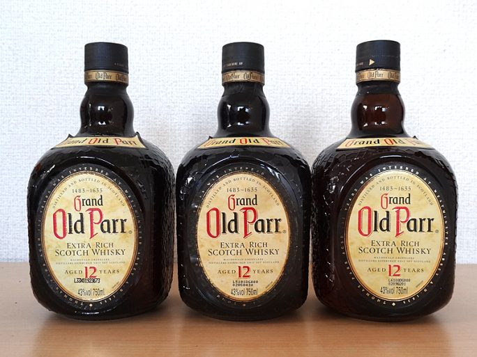 Grand Old Parr グランドオールドパー 12年 エクストラリッチ 3本 Old 