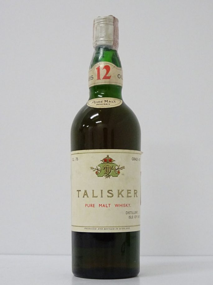 TALISKER タリスカー 12年 オールドボトル 1960年代流通 TDラベル 高価