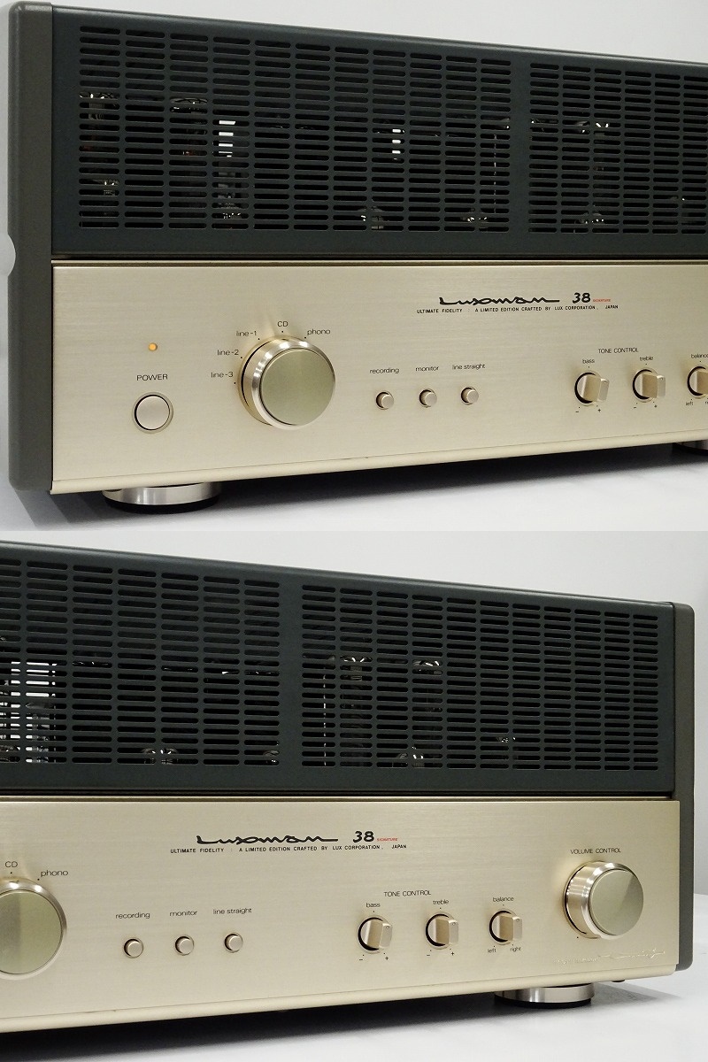 限定品 LUXMAN SQ-38 Signature 真空管 プリメインアンプ SQ38