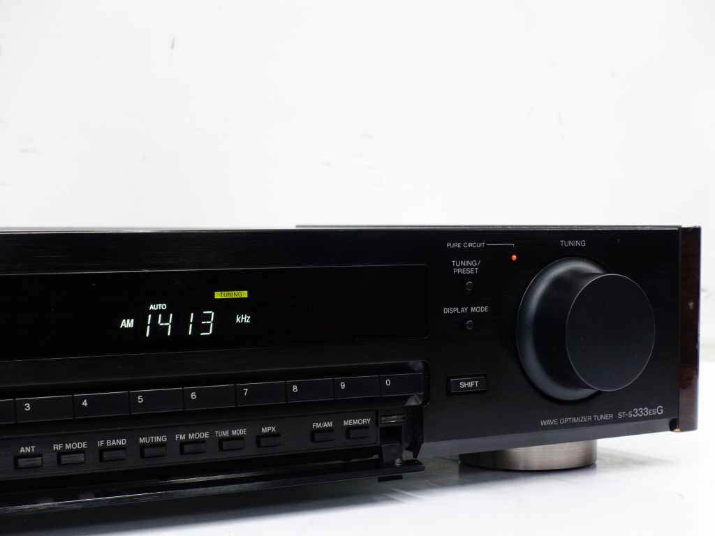 12号機 テレビ・オーディオ・カメラ SONY ST-333ESG ラジオチューナー