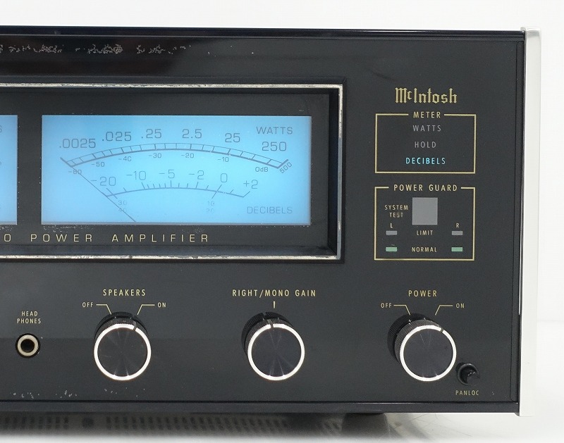 F7661☆美品☆マッキントッシュ☆McIntosh☆MC2255☆パワーアンプ F7661☆美品☆マッキントッシュ☆McIntosh☆MC2255☆パワーアンプ