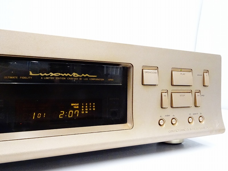 □□LUXMAN D-600s CDプレーヤー D600S ラックスマン□□009912002A