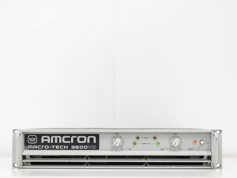 AMCRON MACRO-TECH 3600VZ アムクロンパワーアンプ ①-