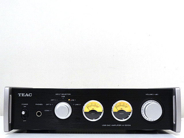 □□TEAC AI-501DA ステレオプリメインアンプ 元箱付 ティアック TEAC
