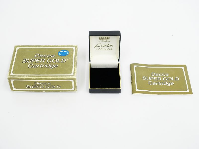□□LONDON DECCA Super GOLD/audio-technica AT-LS18 MC型 
