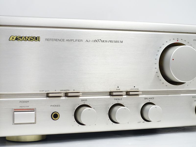 ○○SANSUI AU-α607 MOS Premium プリメインアンプ 15周年記念限定
