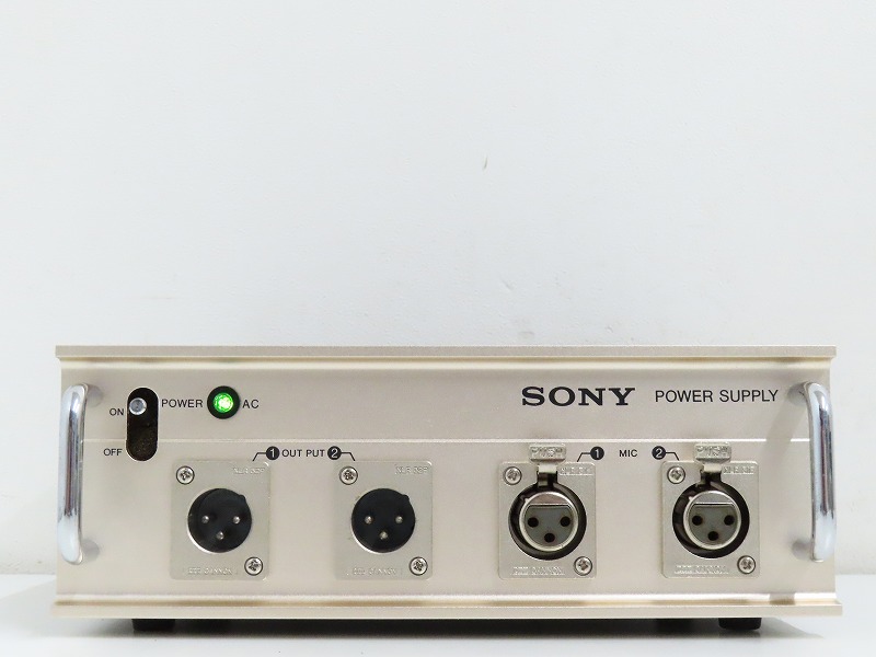 SONY C-48/AC-148F condenser microphone /AC power supply Sony