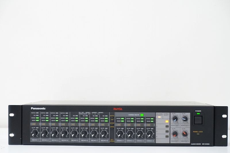 元の価格Panasonic RAMSA WR-D01 デジタルミキサー 配信機器・PA機器・レコーディング機器