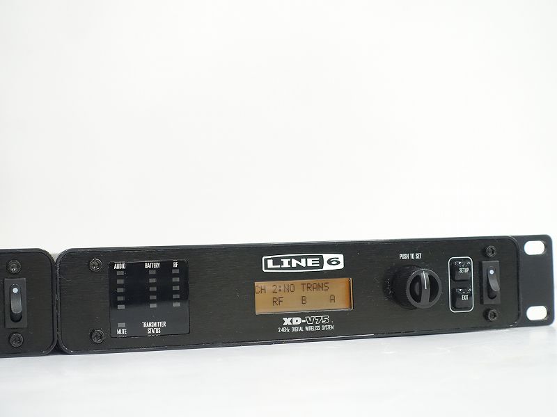 値下げ■□LINE6 XD-V75 ワイヤレスマイクシステム 2台セット ラインシックス(V75-HHTX 同時出品中□■011370004□■ その他