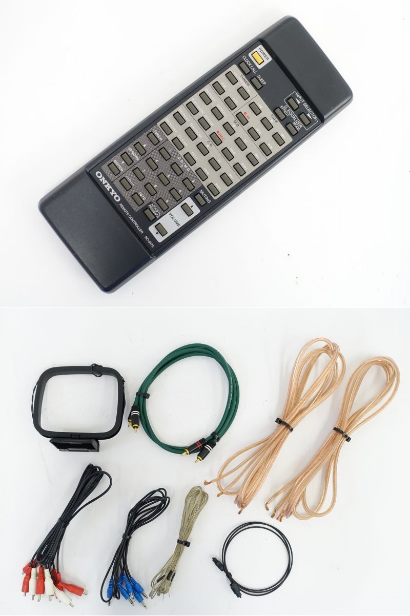 □□ONKYO A-909 LTD/T-405W/C-705 LTD/MD-105/D-102AX LTD コンポ