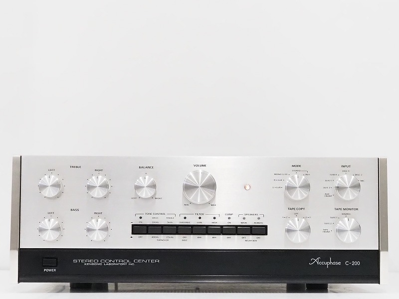 □□Accuphase C-200 プリアンプ アキュフェーズ□□015876024Jm