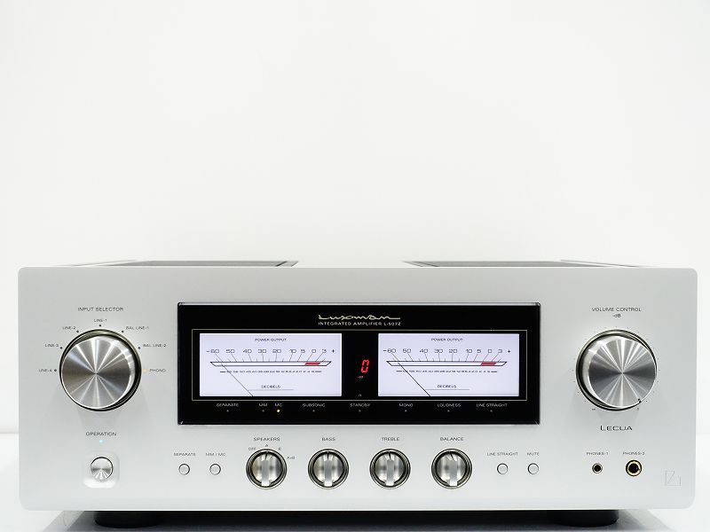 【美品】LUXMAN L-507Z プリメインアンプ L507Z ラックスマン 元 
