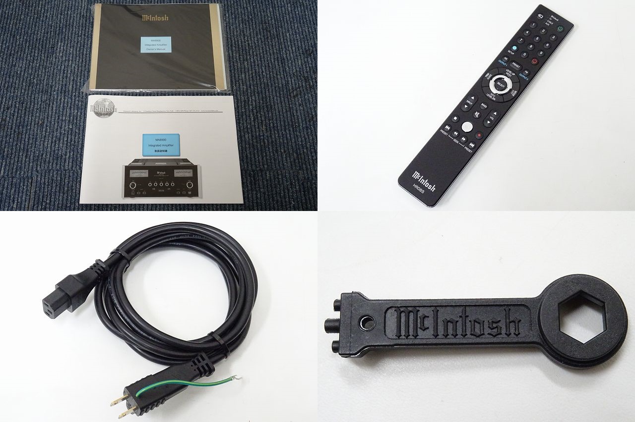メインアンプ マッキントッシュ 正规品 元箱付 △▼004365001wm△▼