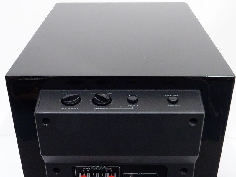 未動作 ONKYO オンキョー　サブウーファー　SL-D501 ブラック □□ONKYO SL-D501 サブウーファー オンキョー□□010490001□□