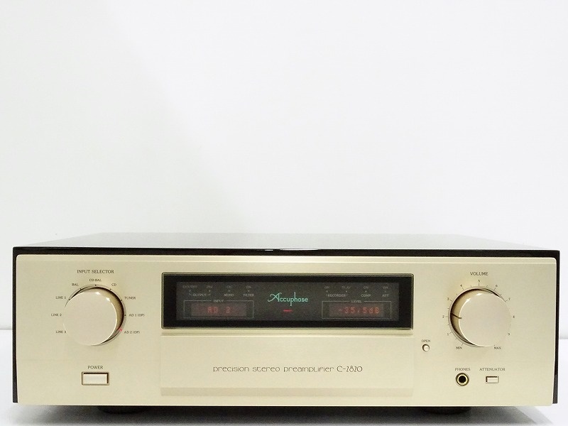 □□Accuphase C-2820 プリアンプ アキュフェーズ(AD-2820 フォノ