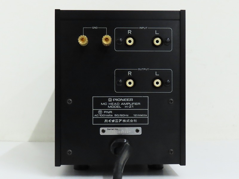 Pioneer ヘッドアンプ X-Z1 Pioneer ヘッドアンプ X-Z1 C】Pioneer H-Z1① MCヘッドアンプ