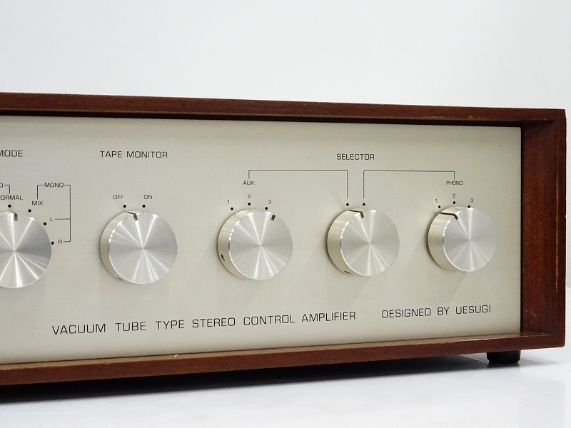 □□UESUGI U・BROS-1 真空管 プリアンプ ウエスギ 上杉製作所