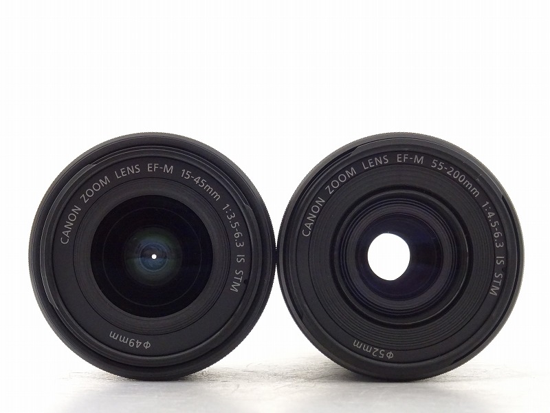 1円 Canon EOS KISS M EF-M 15-45mm 1:3.5-6.3 IS STM ミラー