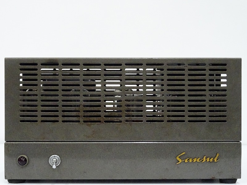 サンスイV-60 真空管アンプ本体②ヴィンテージ ジャンク品部品取り