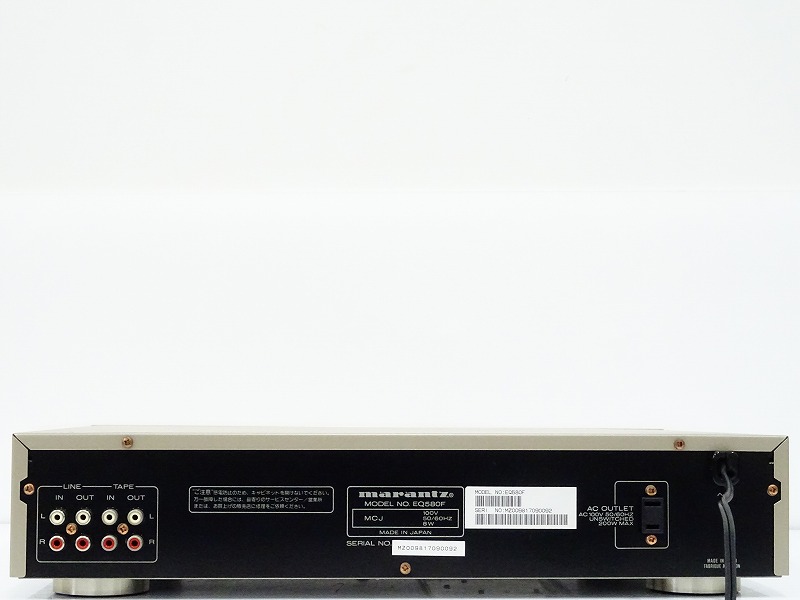 marantz グラフィックイコライザー EQ580F マランツ - Marantz