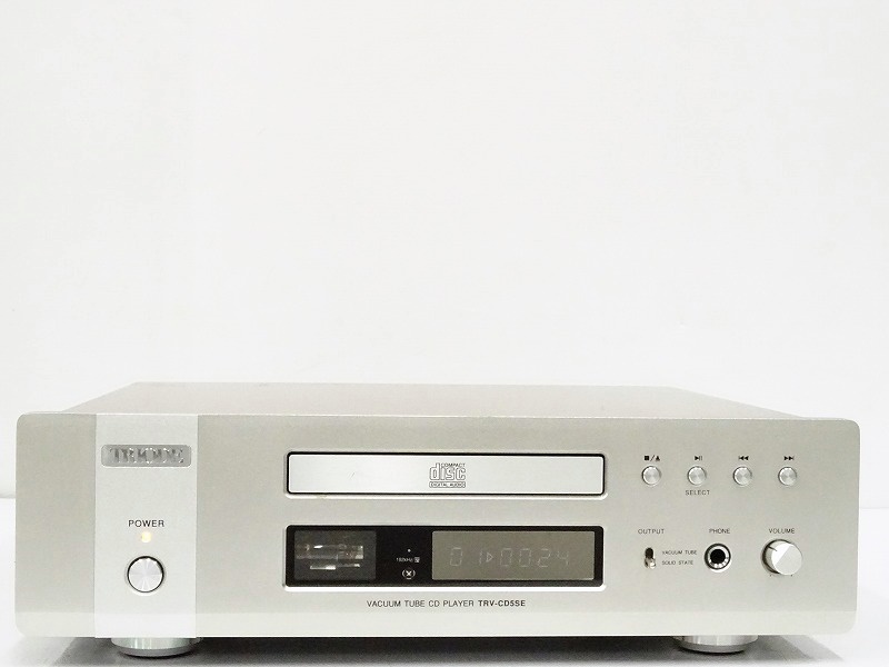 TRIODE CDプレーヤー TRV-CD6SE トライオード CDデッキ - オーディオ