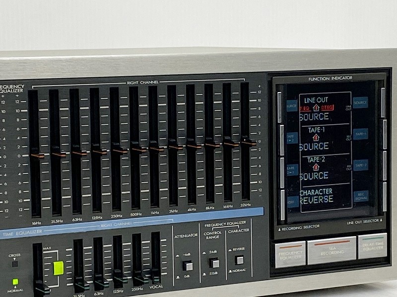 ジャンク Victor グラフィックイコライザー SEA-R7 音響機器