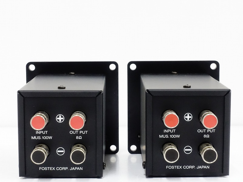 Fostex R100T アッテネーター 1ペア ワンオーナー Fostex R100T