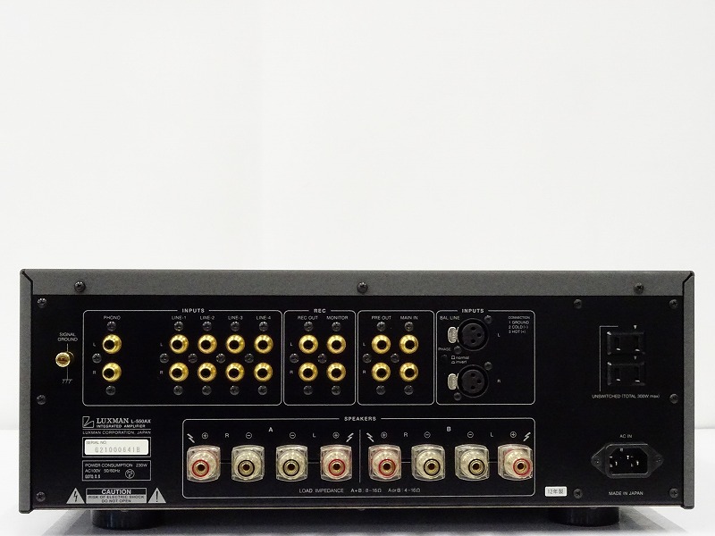 ヤフオク! - LUXMAN L-550AX プリメインアンプ L550AX ラッ... - LUXMAN（kaeru.com.hk）