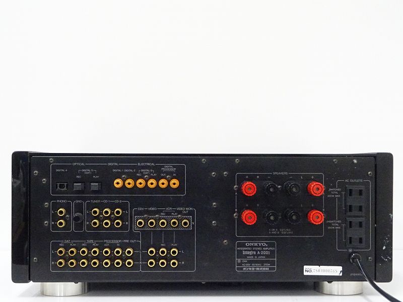 アンプ Onkyo Amply Integra A-2001 Onkyo Integra A-2001 Integrated Amplifier High-End Vintage Audio