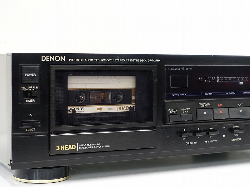 △▽DENON DR-M27HX カセットデッキ デノン△▽008882028J△▽ DENON