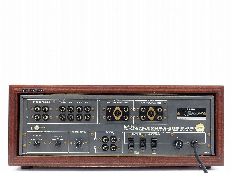 TRIO 700C 　コントロールアンプ　オーバーホール、チューンナップ済み！ □□TRIO 700C プリアンプ トリオ□□013845004J□□