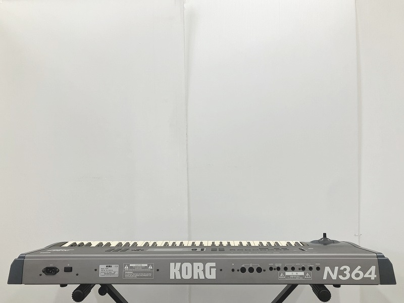 希少コルグKORG N364シンセ キーボードハードケース付き 動作品最安値