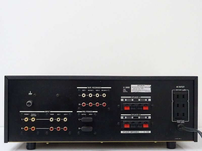 良品】SONY プリメインアンプ TA-F6B ソニー ◇ 64312-3