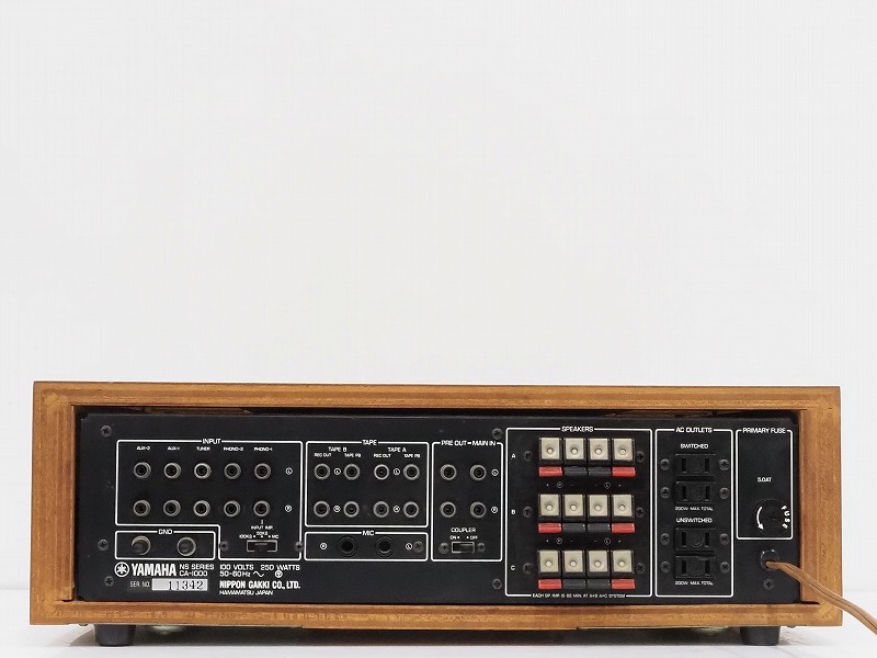 プリメインアンプ YAMAHA : ヤマハ CA-1000 YAMAHA（ヤマハ） CA