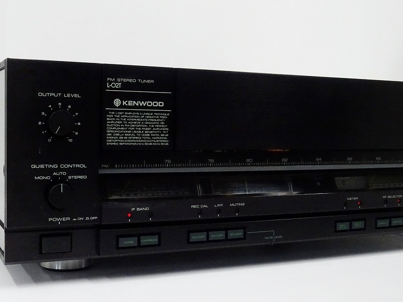 Kenwood ケンウッド FMステレオチューナー L-02T △▽KENWOOD L-02T FMステレオチューナー ケンウッド△▽012958004 アンプ
