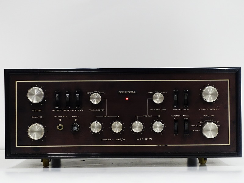 △▽SANSUI AU-111 真空管 プリメインアンプ サンスイ△▽012958006J