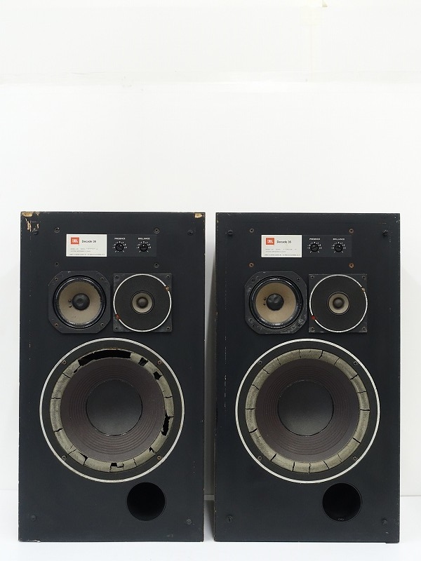 JBL DECADE -L36 スピーカー音出し確認済み JBL L36 スピーカー◇現状品