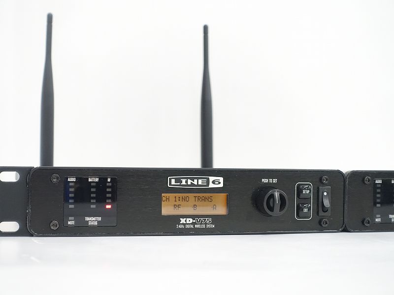 値下げ■□LINE6 XD-V75 ワイヤレスマイクシステム 2台セット ラインシックス(V75-HHTX 同時出品中□■011370004□■ その他