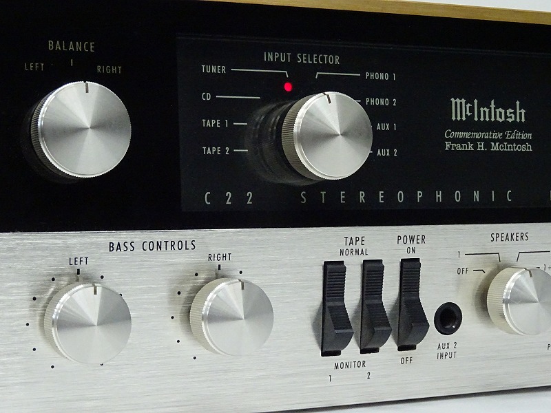 □□McIntosh C22CE Commemorative Edition レプリカ 真空管