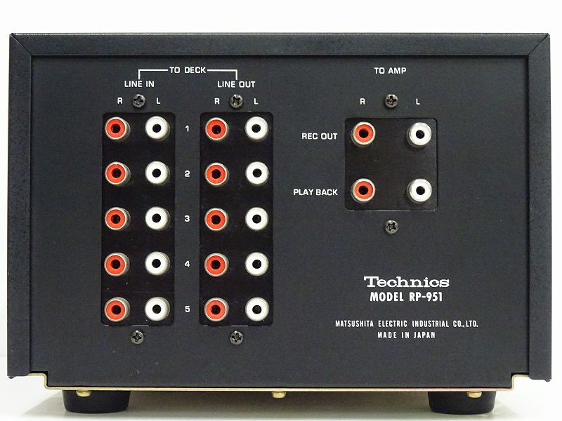 ジャンクTechnics RP-9030 テクニクスデッキセレクター 動作未確認 