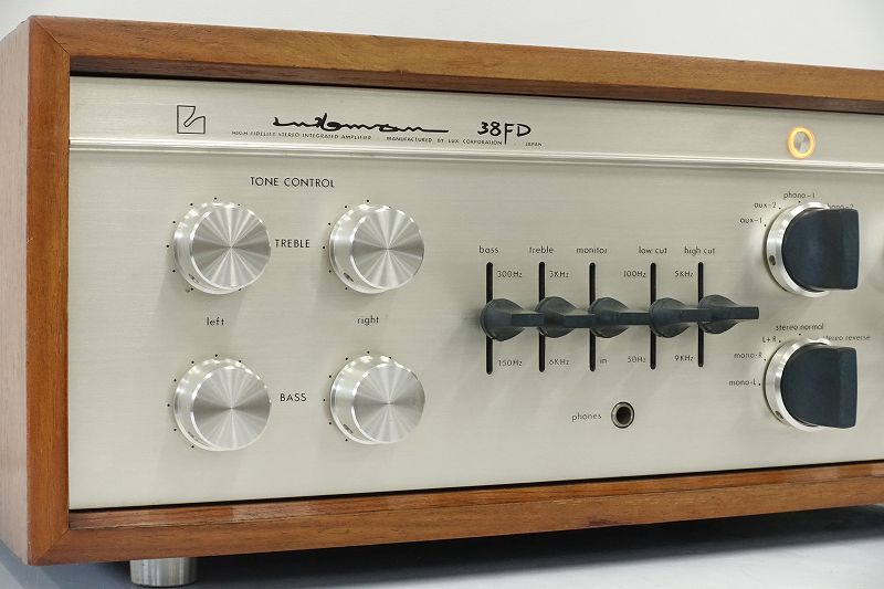 □□LUXMAN SQ38FD 真空管 プリメインアンプ SQ-38FD