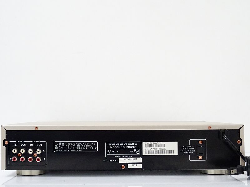 Marantz グラフィックイコライザー EQ580F マランツ 送料込 マランツ Marantz EQ580F グラフィックイコライザー