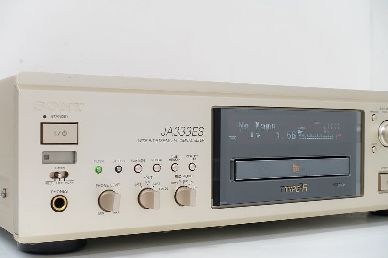 【美品】 SONY ソニー MDS-JA333ES MDデッキ ジャンク】ソニー SONY MDS-JA333ES MDデッキ @53571 / 中古