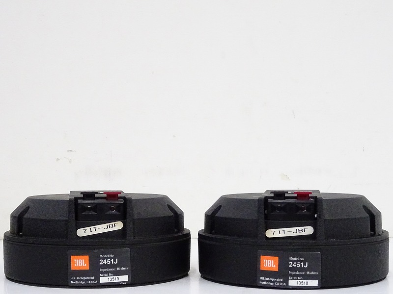 □□JBL 2451J 16 ドライバーユニットペア□□009524007m□□ - JBL