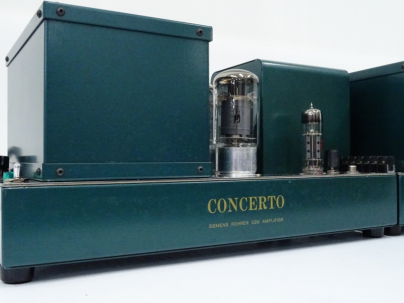 なな □□SHINDO LABORATORY CONCERT E2d 真空管 モノラルパワーアンプペア