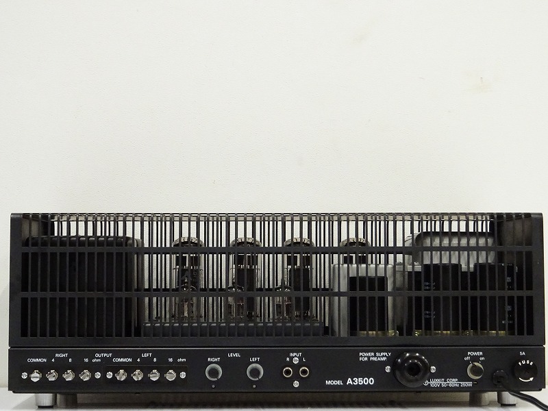 完動美品LUXMAN LUXKIT A3500 真空管 パワーアンプ LUXMAN Luxkit A3500 真空管 パワーアンプ - メルカリ