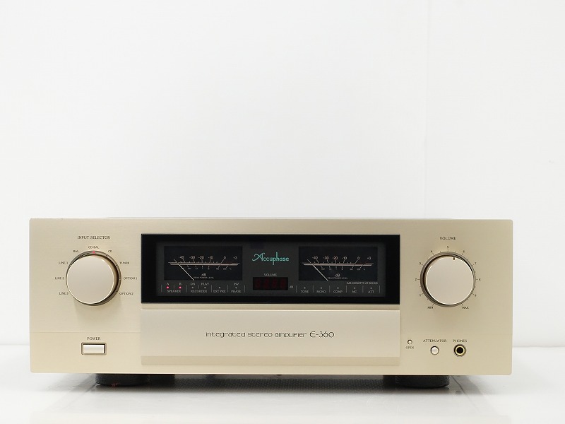 Bibian 比比昂- △▽Accuphase E-360 プリメインアンプアキュフェーズ(DAC-40  デジタル入力ボード同時出品中△▽015468001△▽ - Bibian 比比昂日本代標