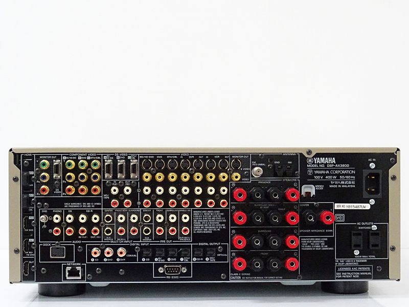 □□YAMAHA DSP-AX3800 AVアンプ ヤマハ□□004825003□□