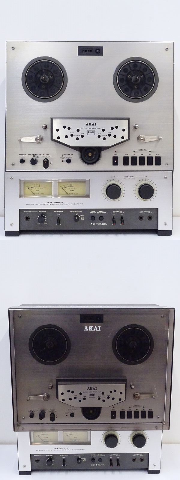 AKAI GX-266D オープンリールデッキ？ AKAI GX-266D オープンリールデッキ その① AKAI オープンリールデッキ