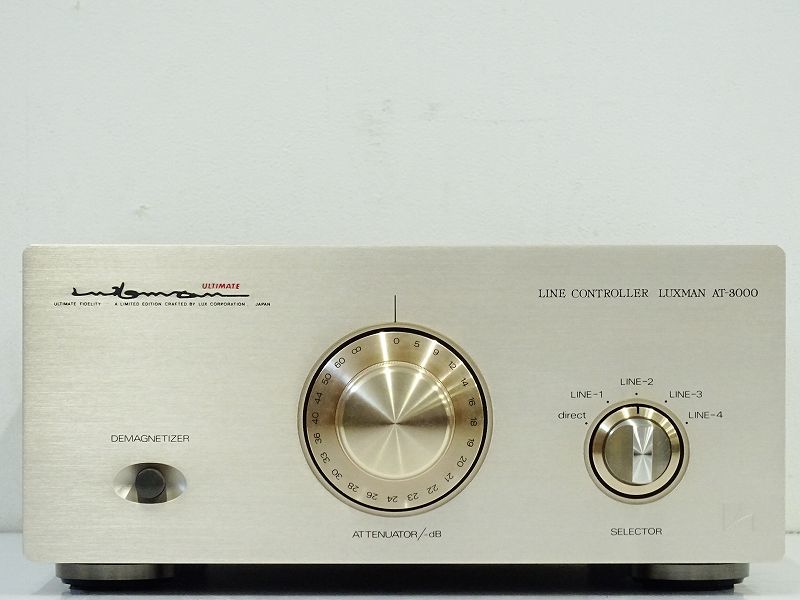 LUXMAN ラックスマン AT-3000 トランス式アッテネーター 取説